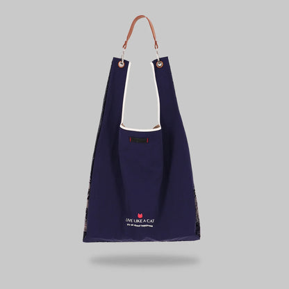 Bloom toby bag with detachable leather