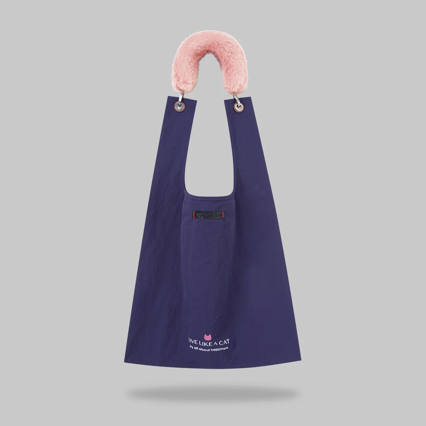 Looking Good toby bag with detachable faux