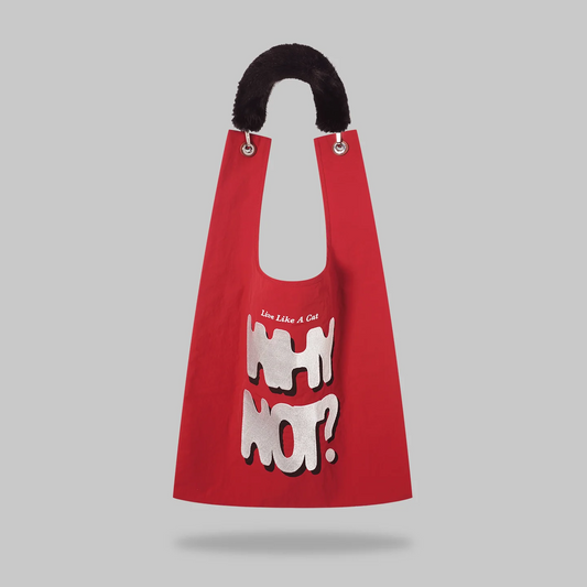 WHY NOT? toby bag with detachable leather