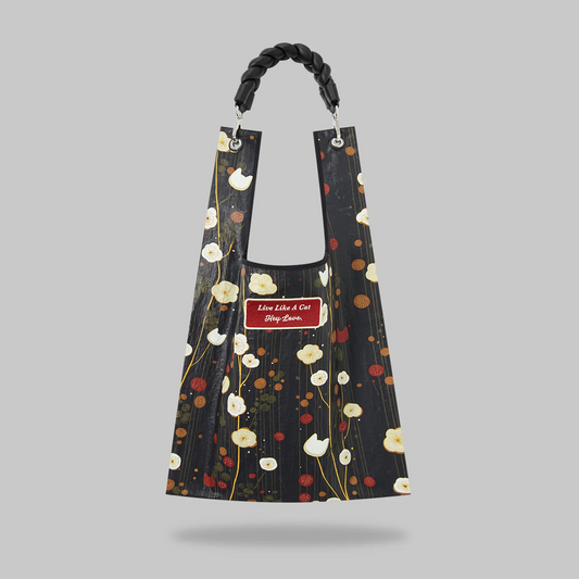 Hey Love toby bag with detachable leather