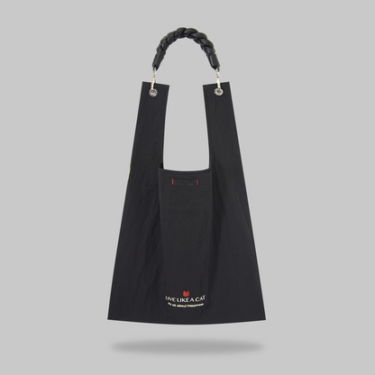 Hey Love toby bag with detachable leather