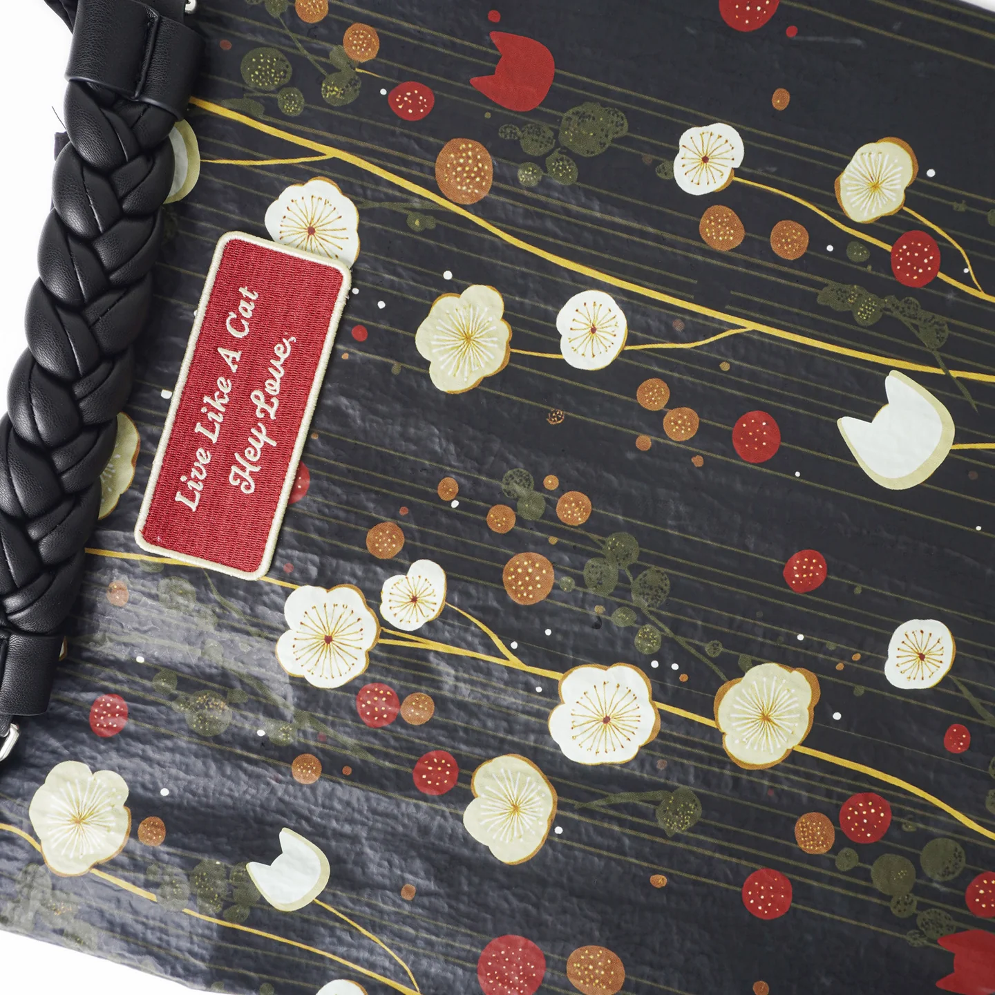 Hey Love toby bag with detachable leather