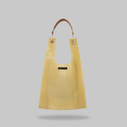 Eat Good Feel Good Organza toby bag