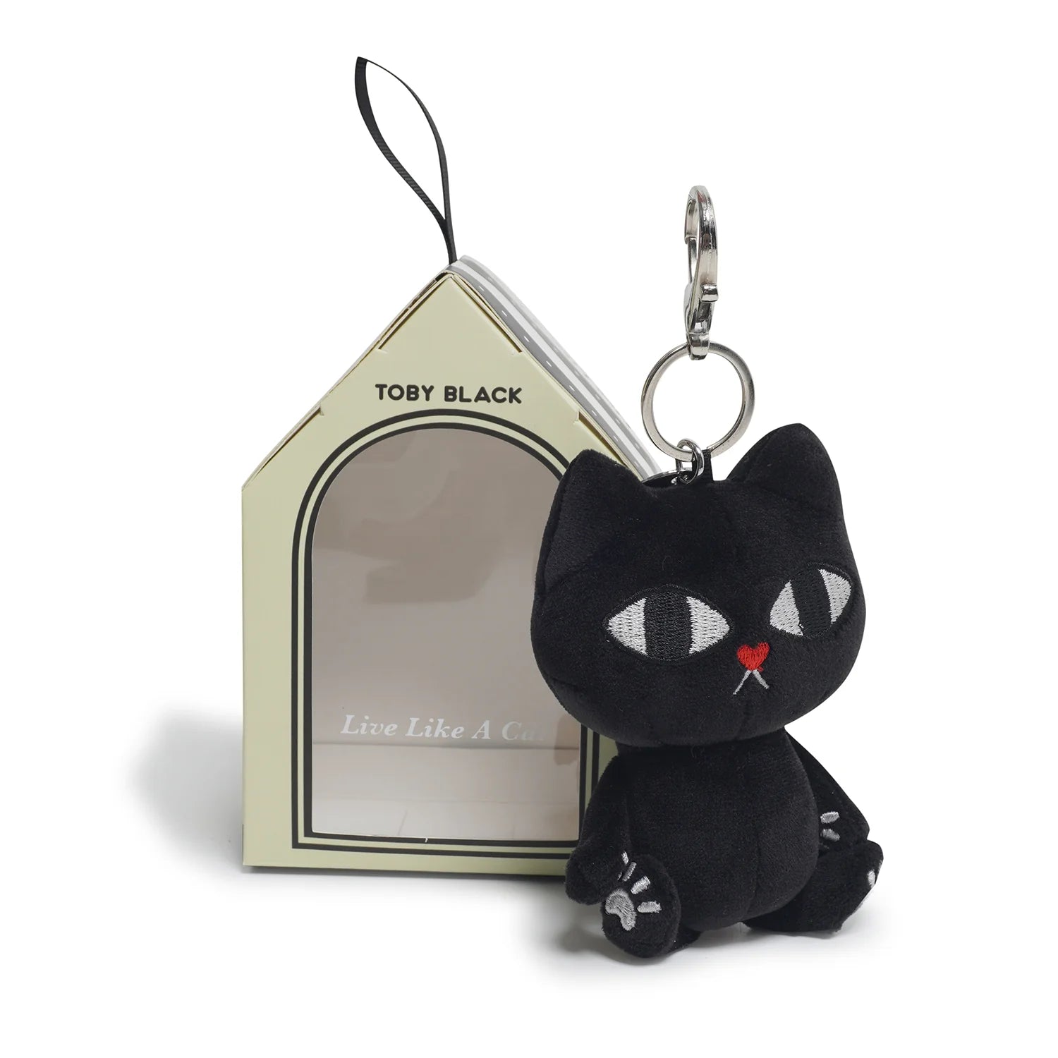 TobyBlack Bag Charm - Classic Toby