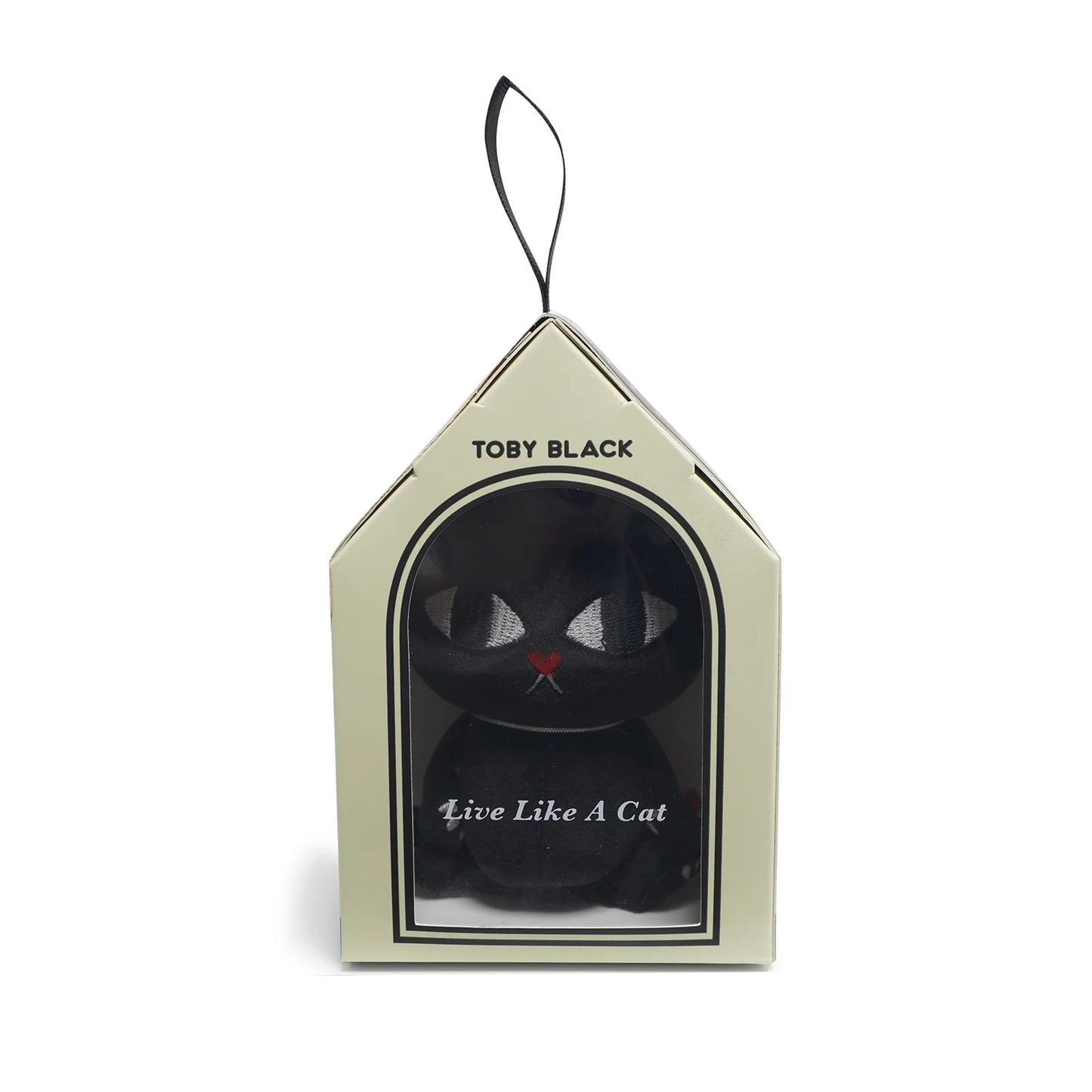 TobyBlack Bag Charm - Classic Toby