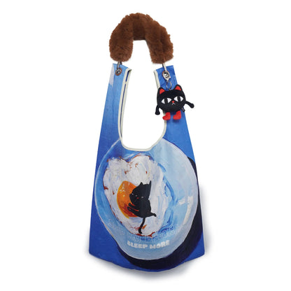 TobyBlack Bag Charm - Red Boots Toby