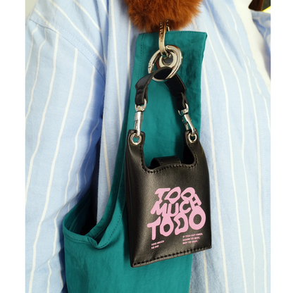 Mini toby bag Airpods Purse case-TOO MUCH TO DO