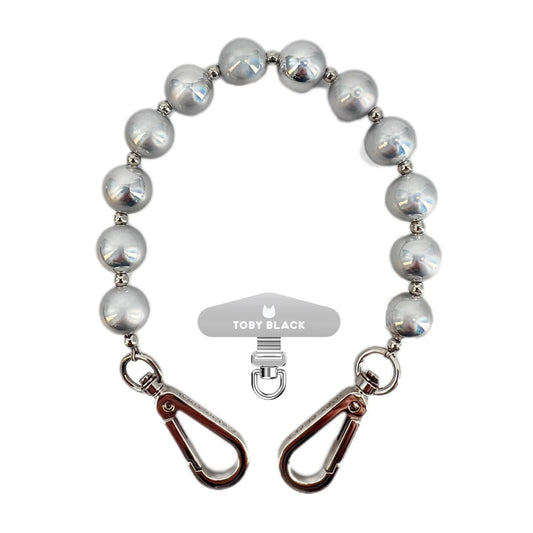 Round Bead Bag Strap/Wrist Strap with Phone