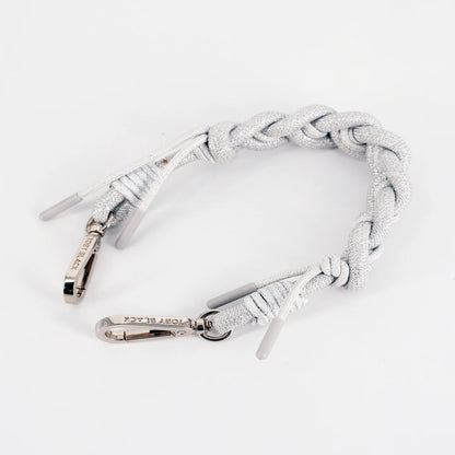 Silver Knot Bag Strap/Wrist Strap with Phone