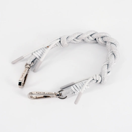 Silver Knot Bag Strap/Wrist Strap with Phone