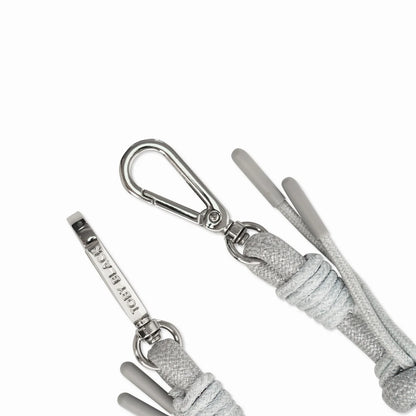 Silver Knot Bag Strap/Wrist Strap with Phone