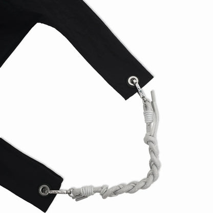 Silver Knot Bag Strap/Wrist Strap with Phone