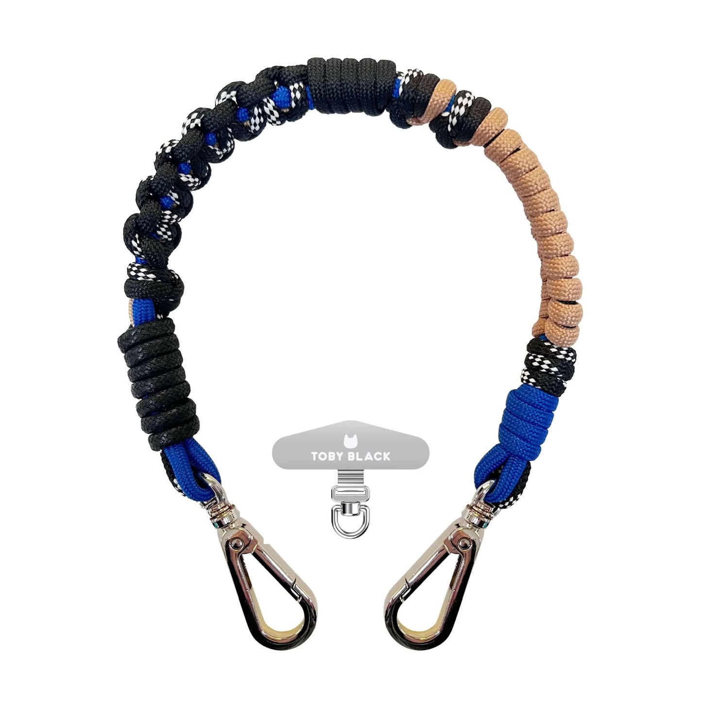 Blue Blend Bag Strap/Wrist Strap with Phone