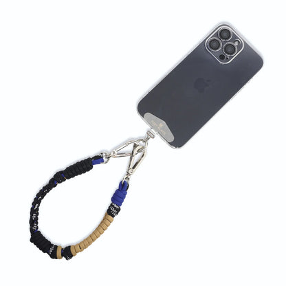 Blue Blend Bag Strap/Wrist Strap with Phone