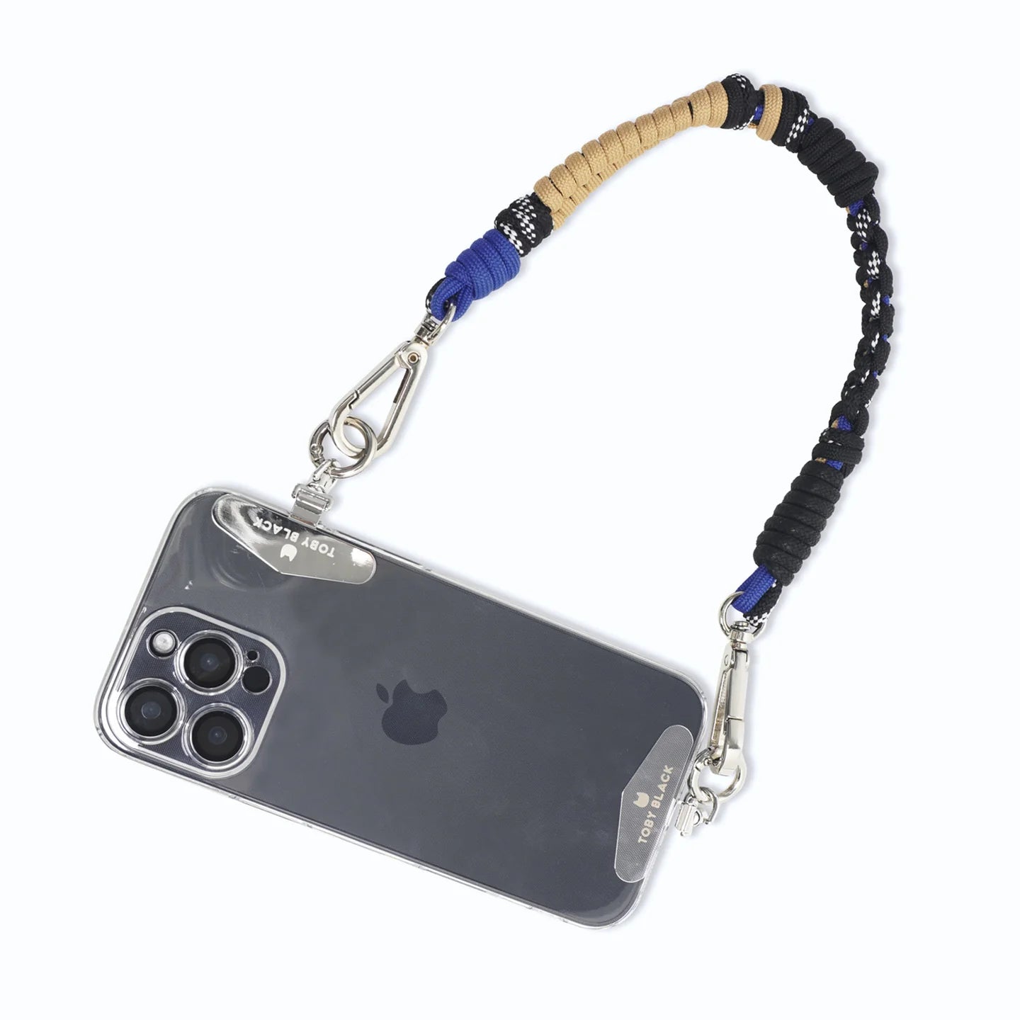 Blue Blend Bag Strap/Wrist Strap with Phone