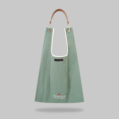 MY GOAL toby bag with detachable leather strap