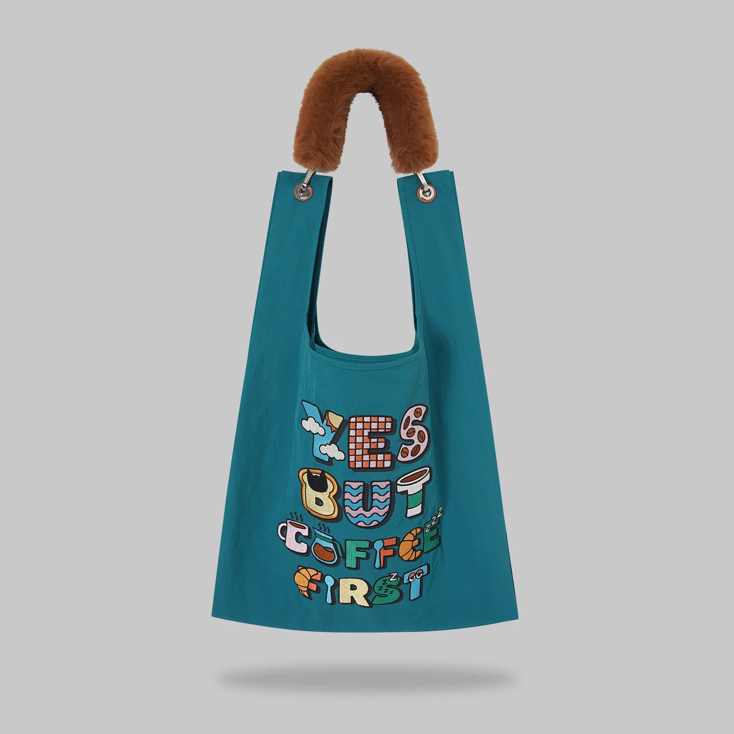 TobyBlack Yes, But Coffee First toby bag