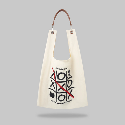 TobyBlack Tic-Tac-Paw toby bag with detachable