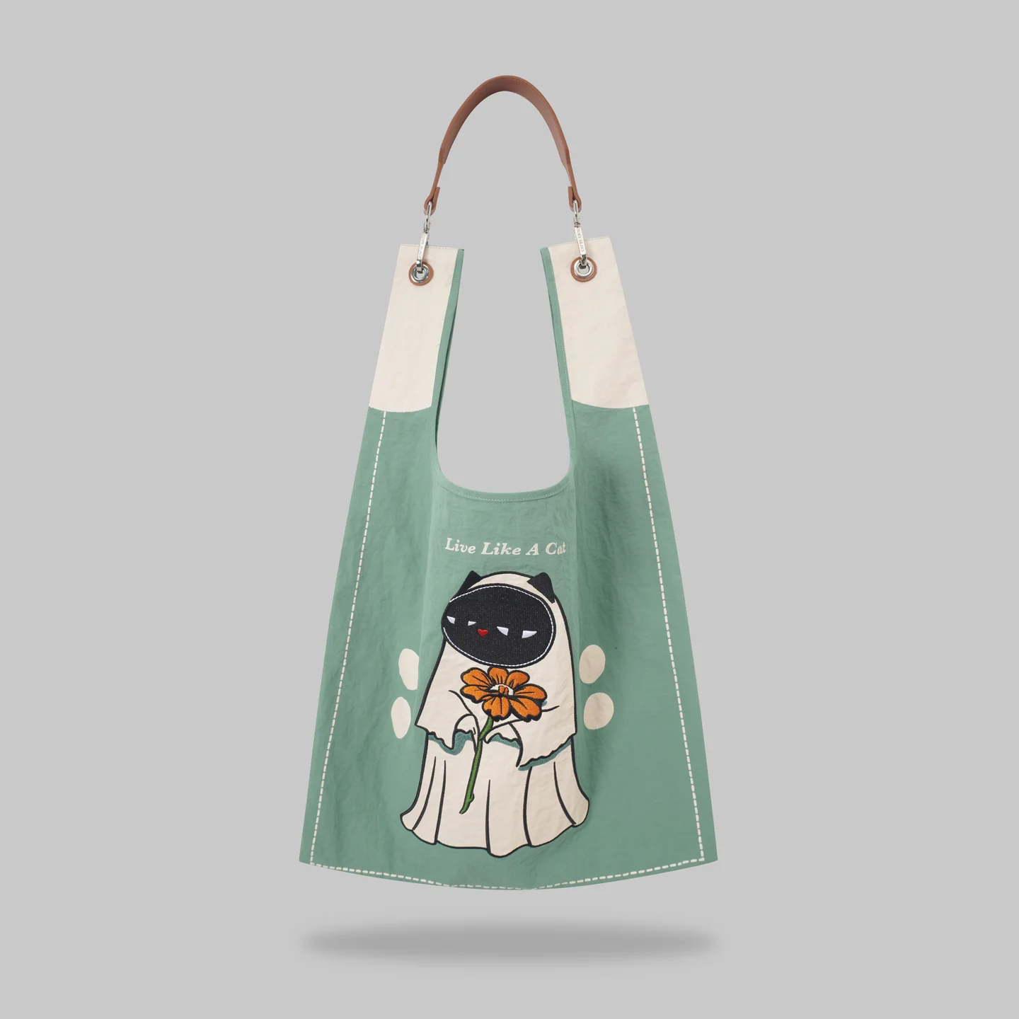 TobyBlack Spooky Bloom toby bag with detachable