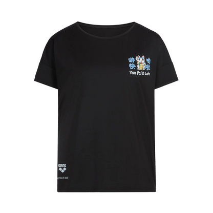 GOD Lucky Cat Swim Faster Tee