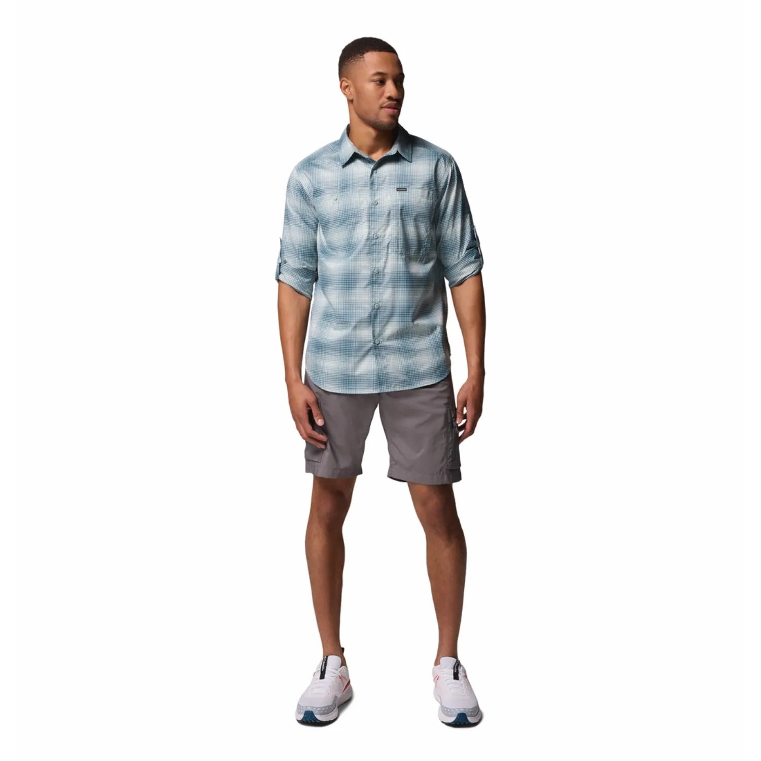 Silver Ridge Utility Lite Plaid LS