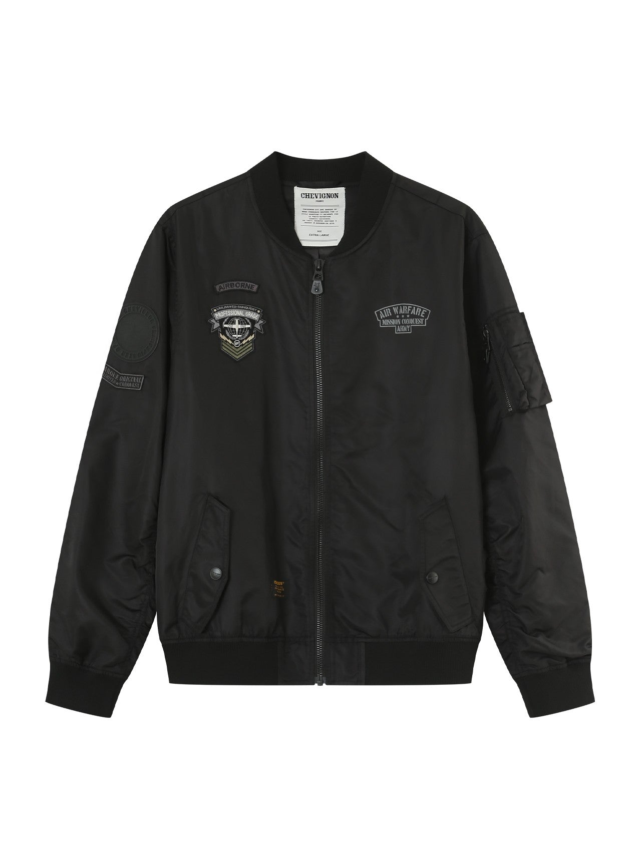 MENS MILITARY BADGE MA1 FLIGHT JACKET