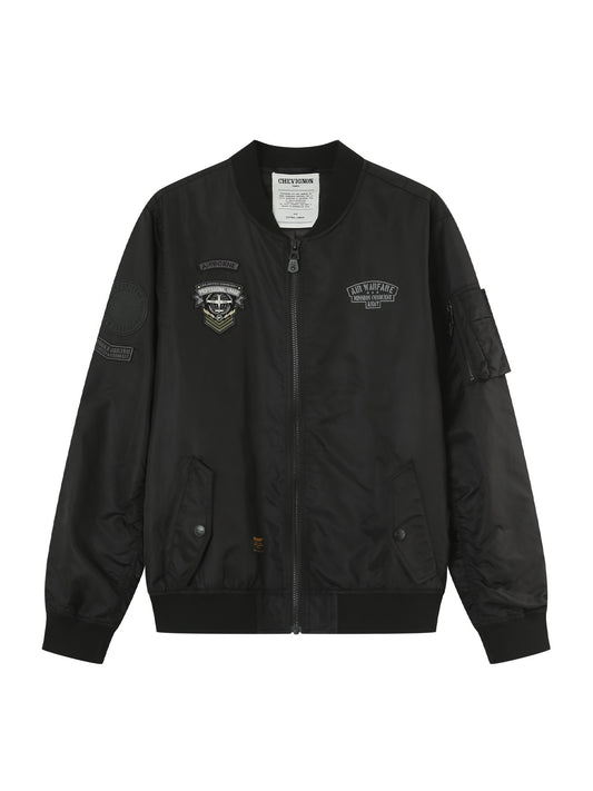 MENS MILITARY BADGE MA1 FLIGHT JACKET