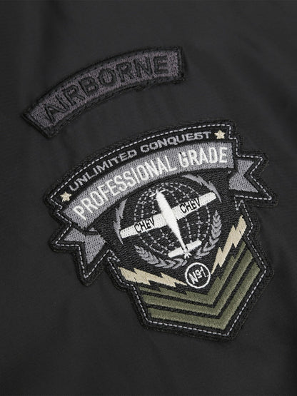 MENS MILITARY BADGE MA1 FLIGHT JACKET