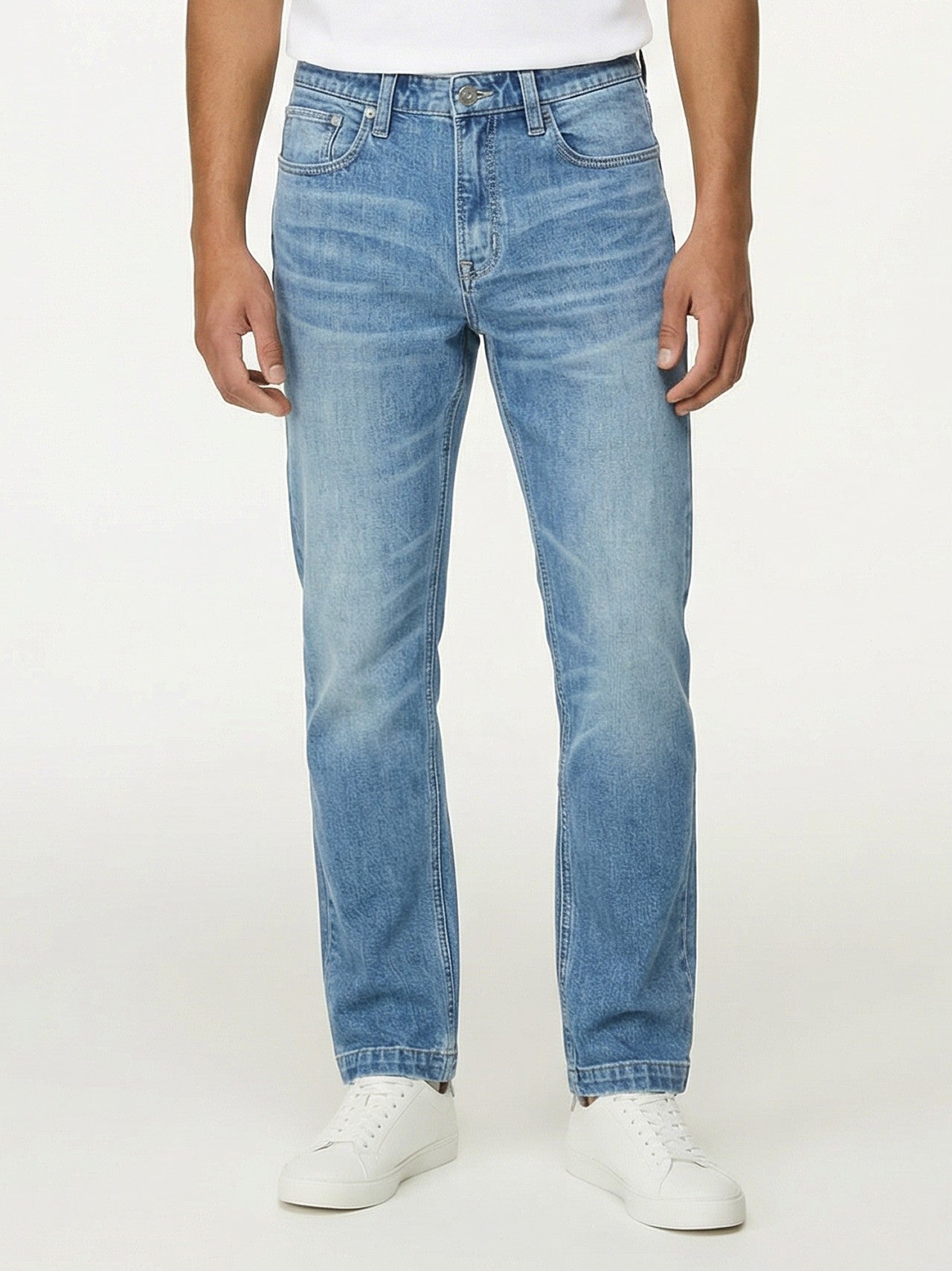 MENS ALL SEASON TEMP CONTROL LIGHT BLUE WASHED JEA