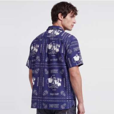 POPEYE BANDANA AOP PRINT SS SHIRT