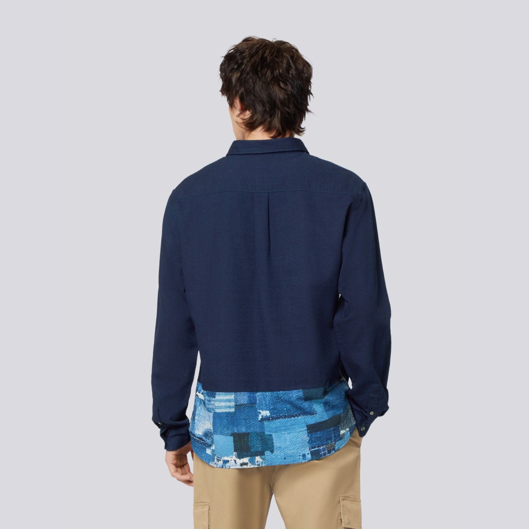 MENS SLIM FIT V57 BOROS PANEL INDIGO DOB