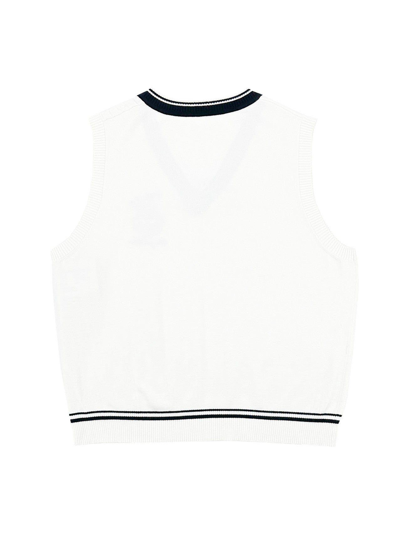 MENS NAUTICAL KNITTING JACQUARD VEST