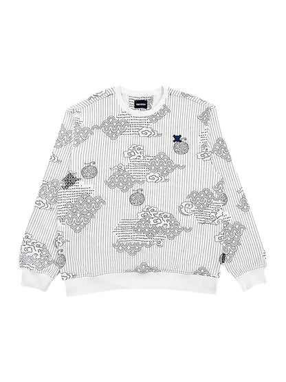 ONE PIECE GEAR 5 DEVIL FRUIT AOP SWEATSHIRT