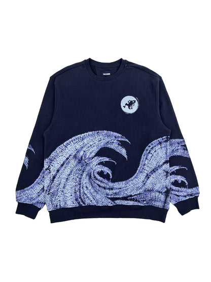 ONE PIECE GEAR 5 LUFFY DISCHARGE PRINT SWEATSHIRT