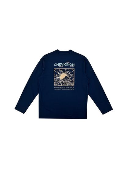 MENS SUNSET GRAPHIC TEE