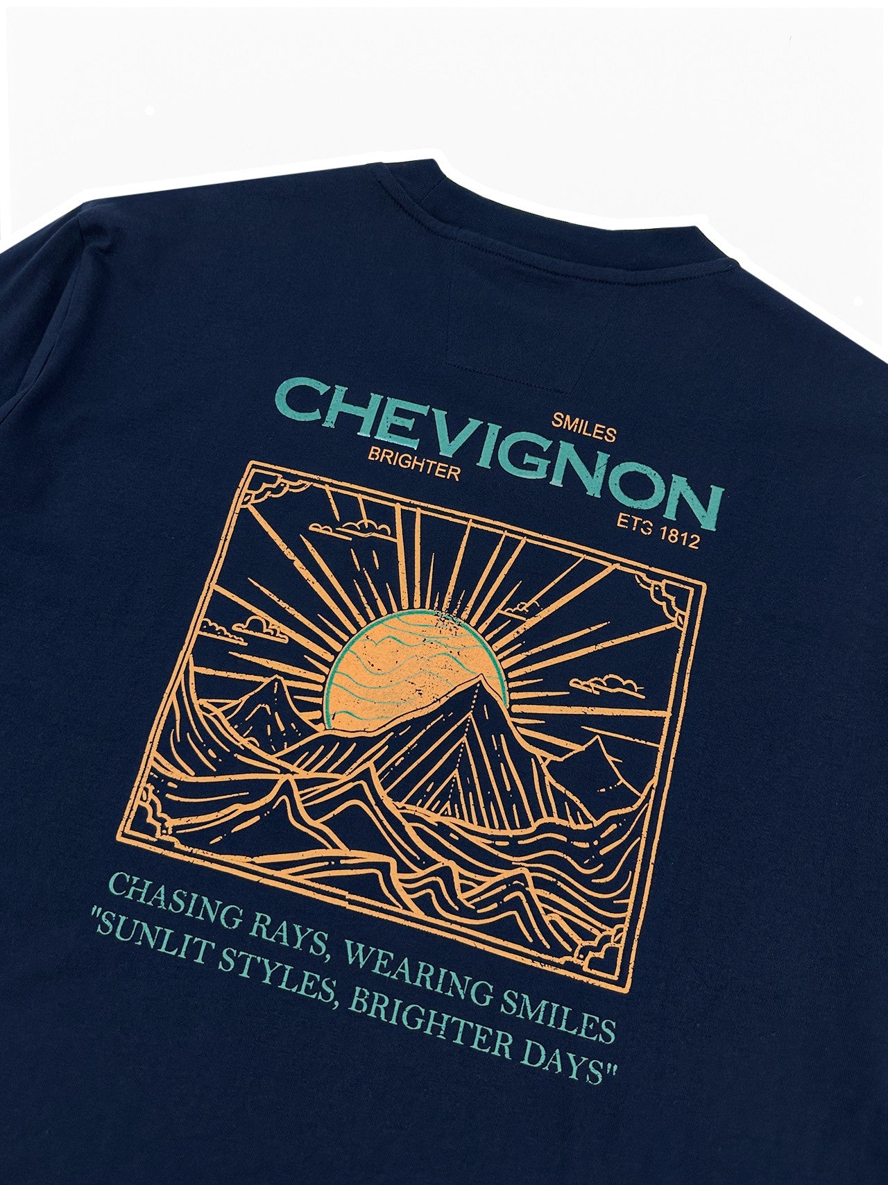 MENS SUNSET GRAPHIC TEE