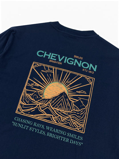 MENS SUNSET GRAPHIC TEE