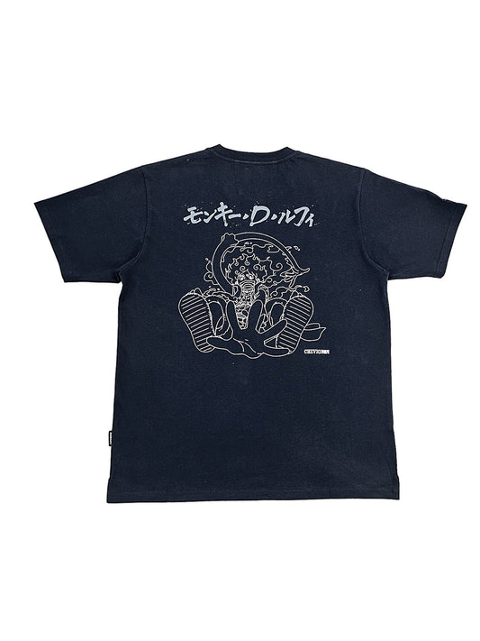ONE PIECE GEAR 5 LUFFY OUTLINE BACK PRINT SS TEE