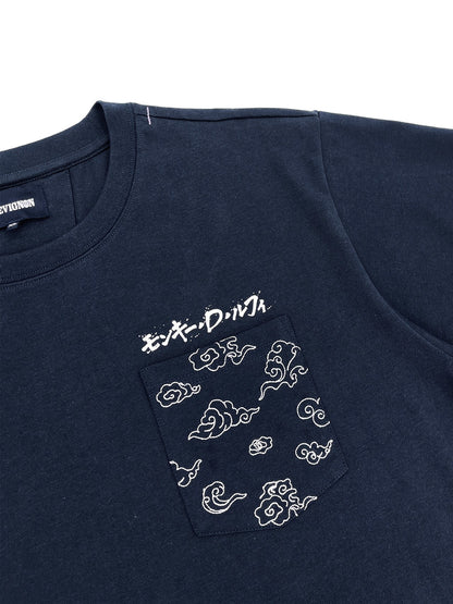 ONE PIECE GEAR 5 LUFFY OUTLINE BACK PRINT SS TEE