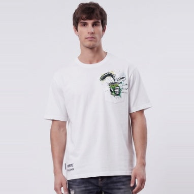 POPEYE SPINACH CAN POCKET SS TEE