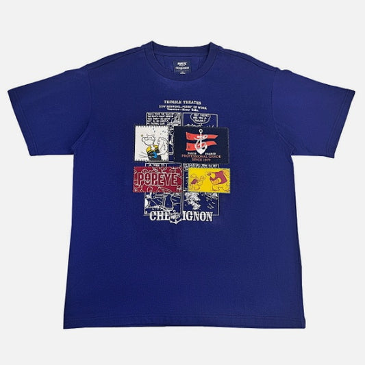 POPEYE PATCH COLLAGE SS TEE