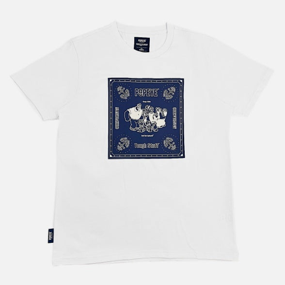 POPEYE BANDANA PRINT SS TEE