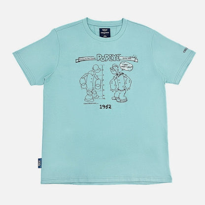 POPEYE ANATOMY SKETCH SS TEE