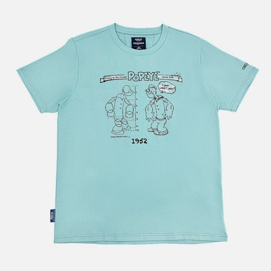 POPEYE ANATOMY SKETCH SS TEE