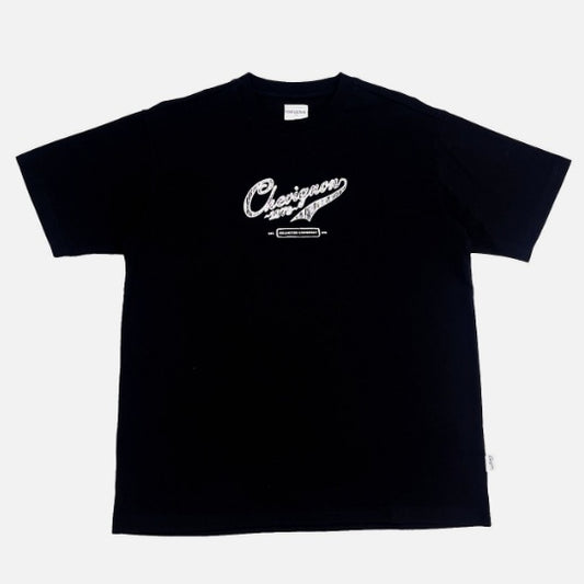 HAND SKETCH LOGO PRINT SS TEE