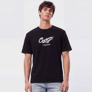 HAND SKETCH LOGO PRINT SS TEE