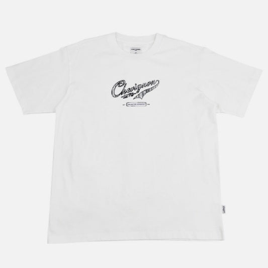 HAND SKETCH LOGO PRINT SS TEE