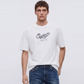 HAND SKETCH LOGO PRINT SS TEE