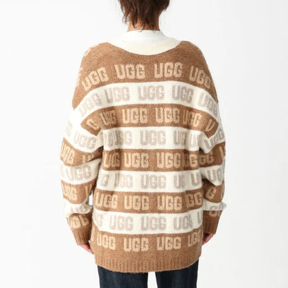 2503 W UGG GRAPHIC LOGO CARDIGAN