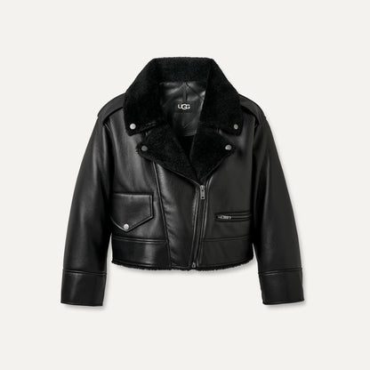 2503 W FINNIAN LUXEFLUFF MOTO JACKET